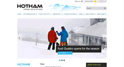 Desktop Screenshot of hothamholidays.com.au